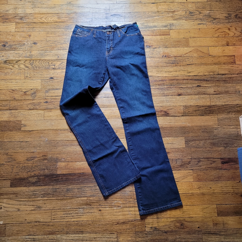 Sergio Valente Dark Blue Straight Leg Jeans